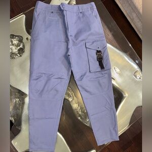 Dior Men's Light Blue Cargo Pants